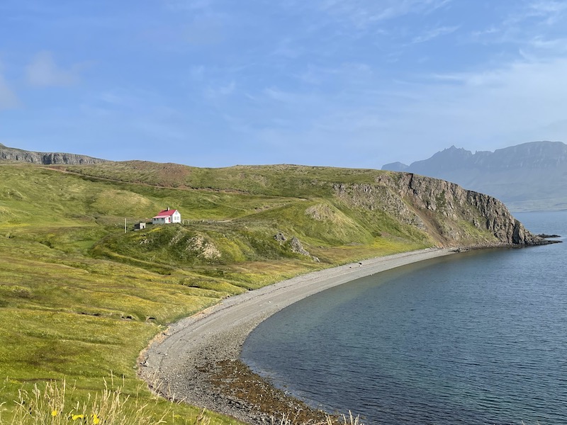 Paesaggio da Djúpavík a Norðurfjörður